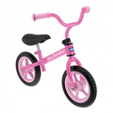 Laufrad für Kinder Metallrahmen V-BRAKE Schutzblech Ricobike RC-106 weiss-rosa 
