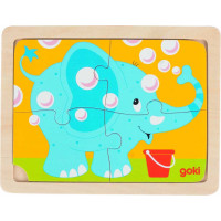 Einlegepuzzle Elefant