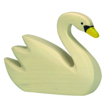 Schwan, schwimmend