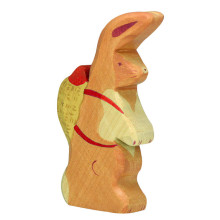 Osterhase mit Rucksack