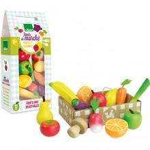 Früchte und Gemüse Set für Spielküche